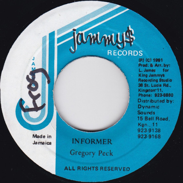 Gregory Peck, “Informer”