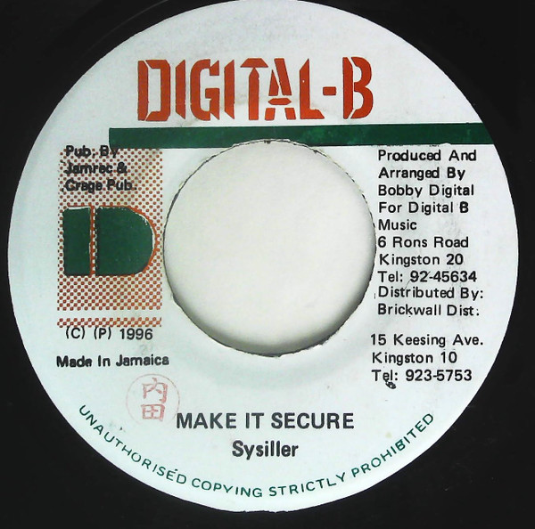 Sizzla, “Make It&nbsp;Secure”